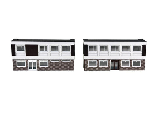 ATD Models Low Relief 1970s Office Block Card Kit ATD12021 N Gauge