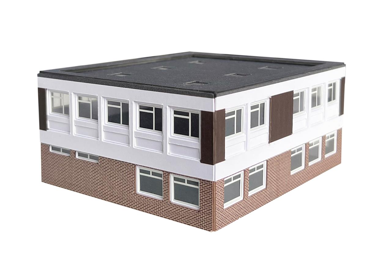 ATD Models 1970s Office Block Card Kit ATD13014 TT Gauge
