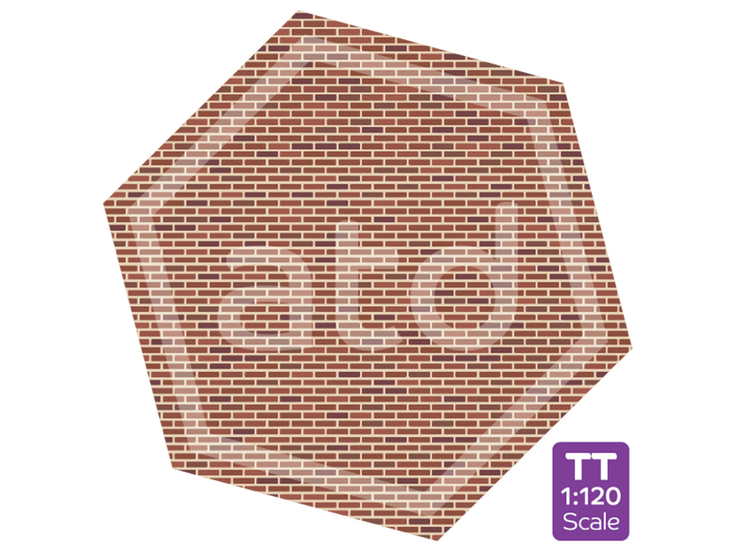 ATD Models Red Brick Texture Pack ATD13035 TT Gauge