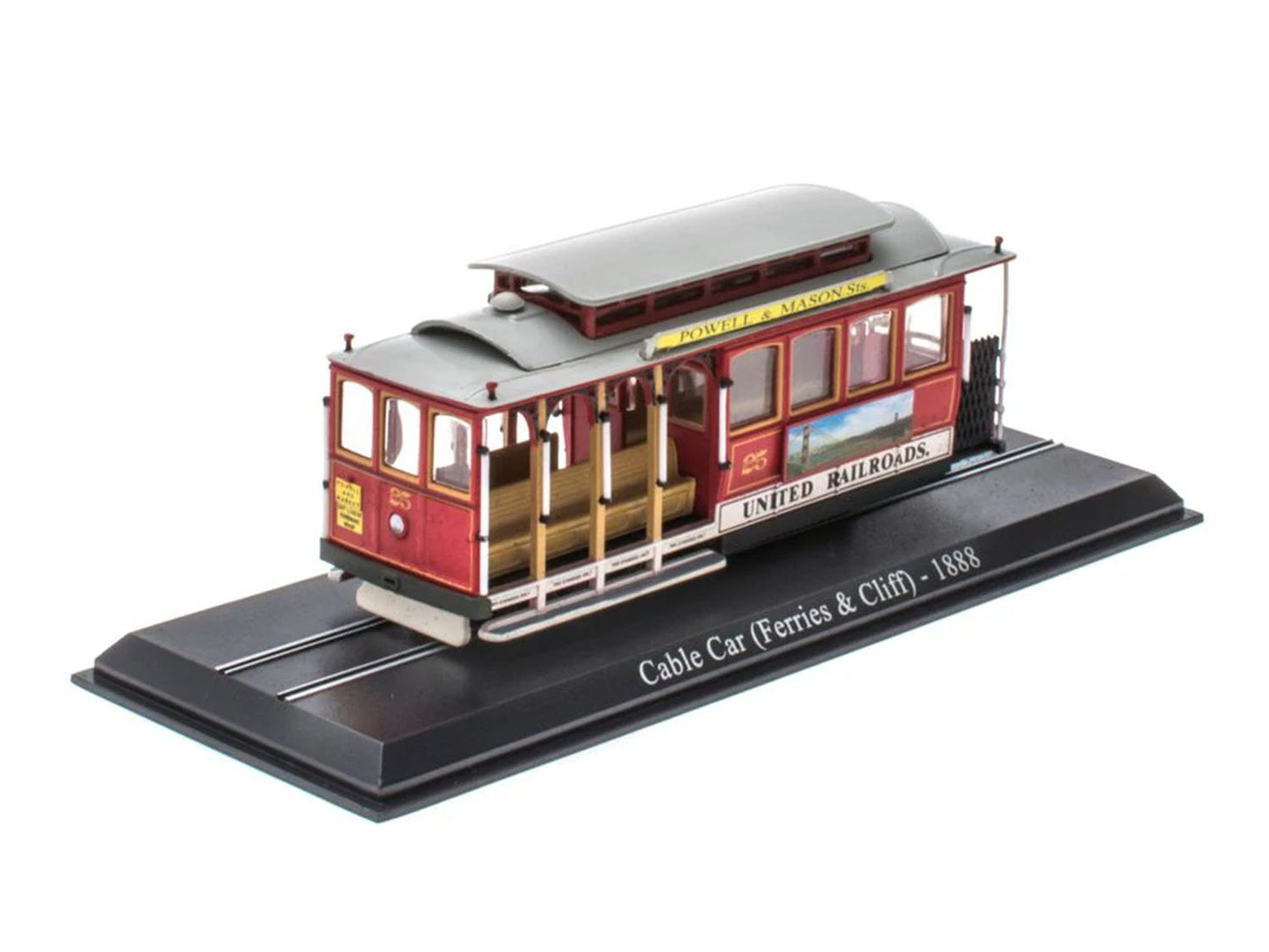 Atlas San Francisco Cable Car - 1888 (Ferries & Cliff) ATL7519005 OO Gauge