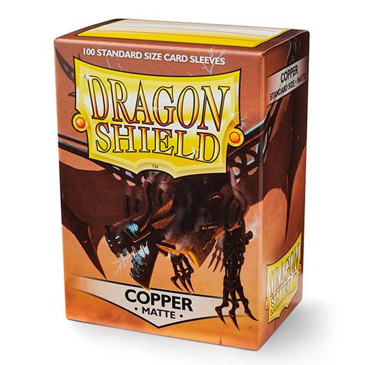 Dragon Shield: Matte Standard Card Sleeves - Copper (100pcs)