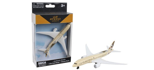 Daron Single Plane Etihad Airways Model Toy