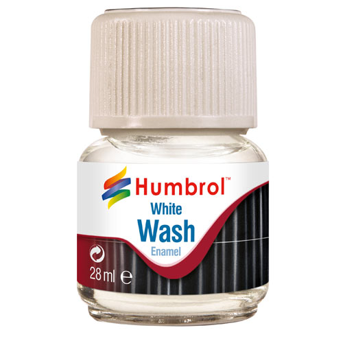 HUMBROL AV0202 Enamel Wash White 28ml
