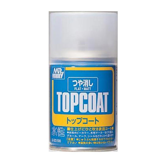 Mr. Hobby Mr Topcoat Flat (86ml) Model Paint B-503