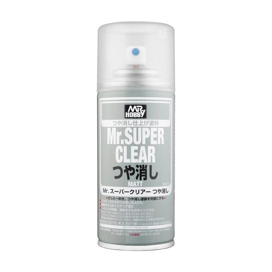 Mr. Hobby Mr Super Clear Flat (170ml) Model Paint B-514