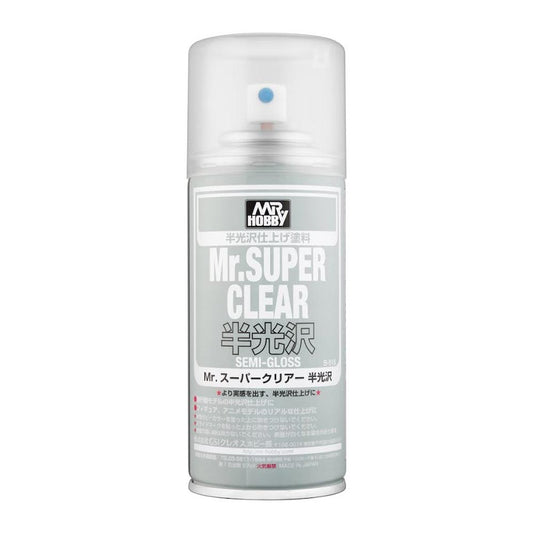 Mr. Hobby Mr Super Clear Semi-Gloss (170ml) Model Paint B-516