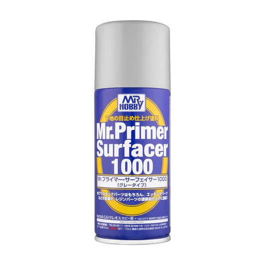 Mr. Hobby Mr Primer Surfacer 1000 (170ml) Model Paint B-524