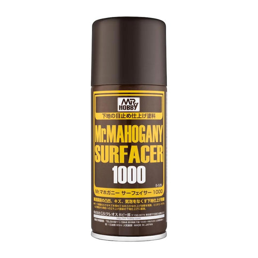 Mr. Hobby Mr Mahogany Surfacer 1000 (170ml) Model Paint B-528