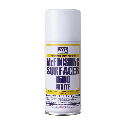 Mr. Hobby Mr Finishing Surfacer 1500 White (170ml) Model Paint B-529