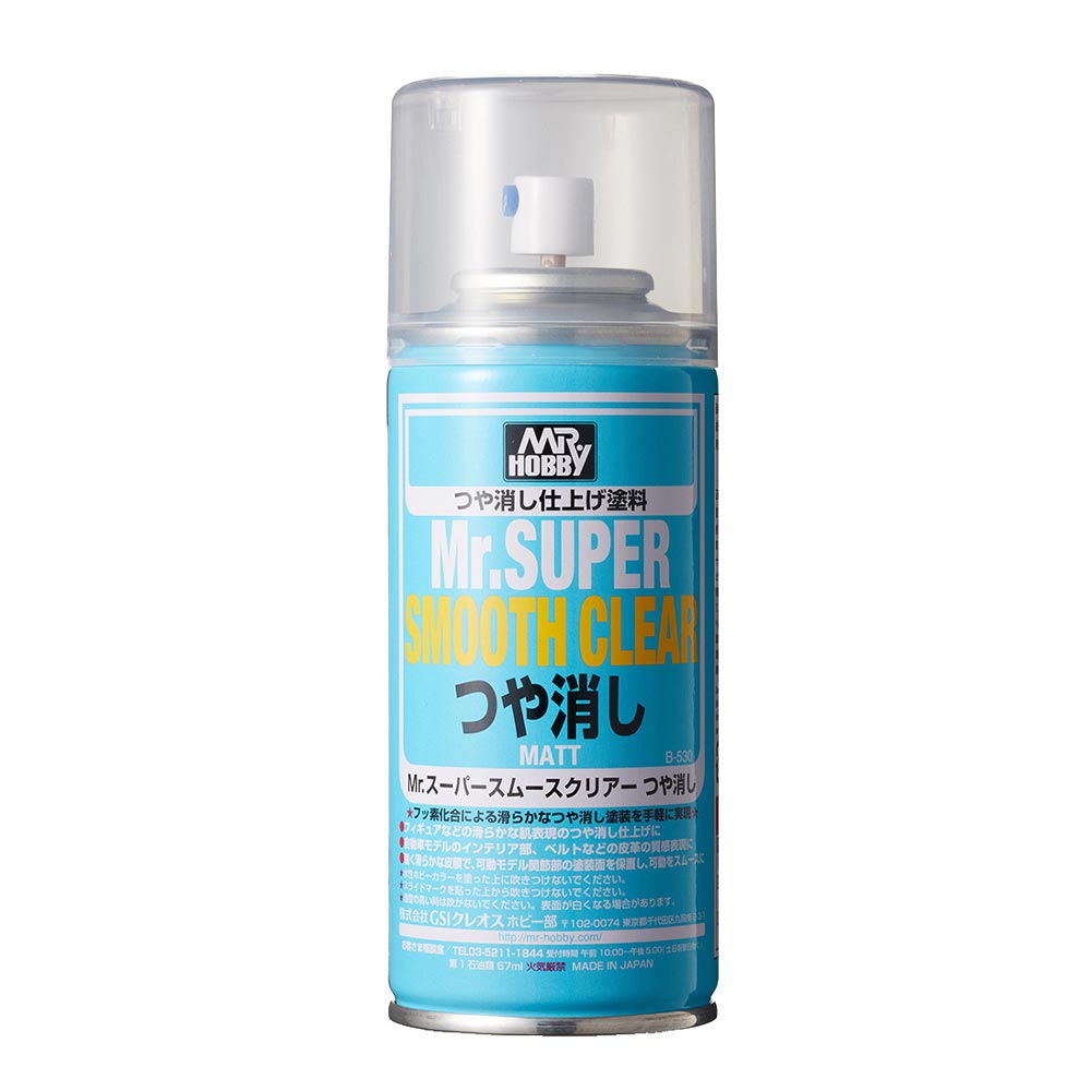 Mr. Hobby Mr Super Clear Smooth (170ml) Model Paint B-530