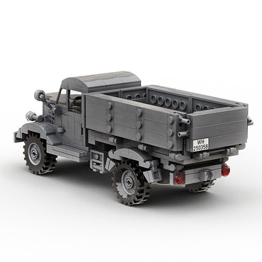 Build Army WWII German Opel Blitz Brick Model 370pcs B0004