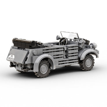 Build Army Kubelwagen Car 1:33 Brick Model 178pcs B0005