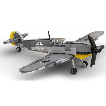 Build Army Messerschmitt Bf 109 1:30 Brick Model 375pcs B0109