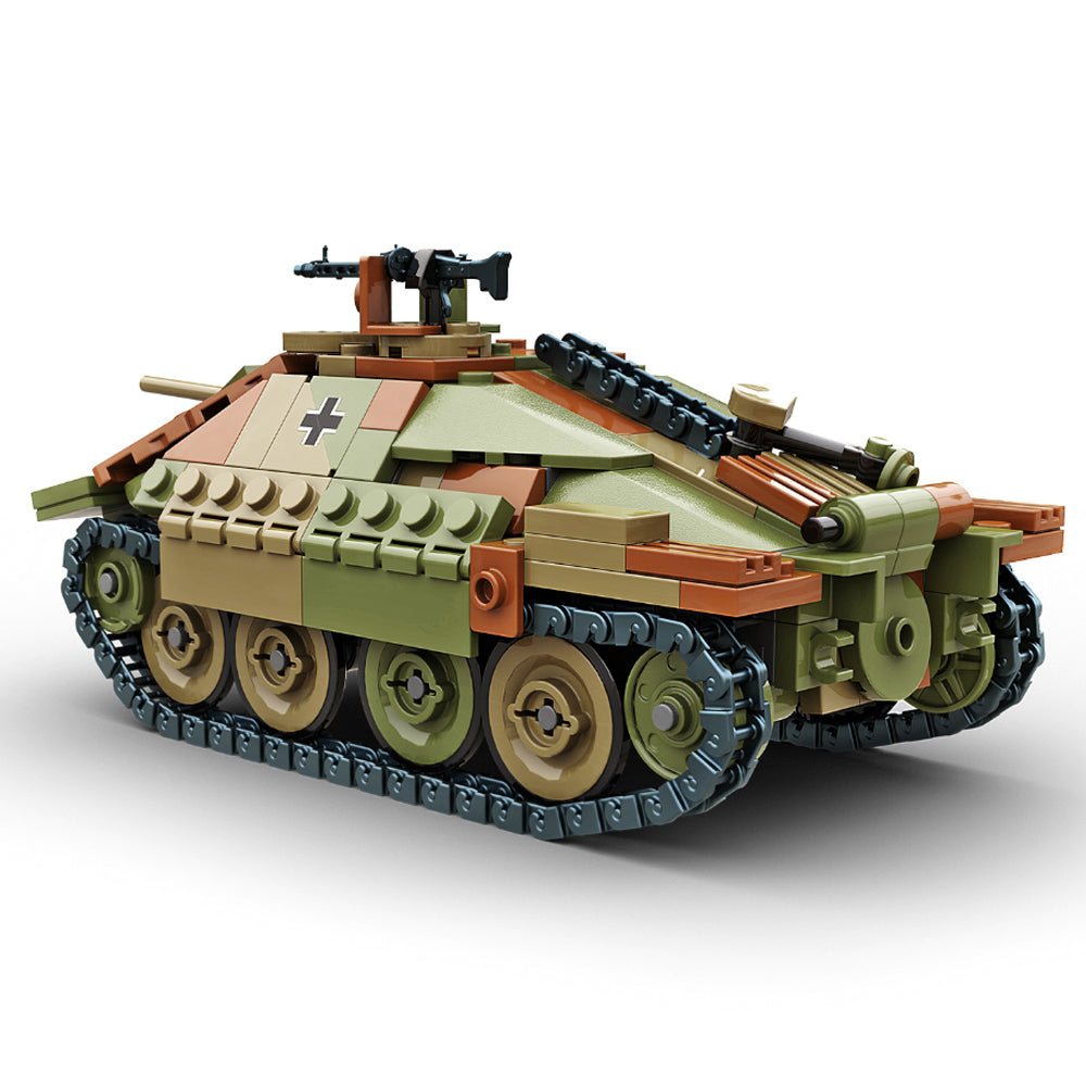 Build Army Jagdpanzer 38t Hetzer Tank Destroyer 1:33 Brick Model 387pcs B0138