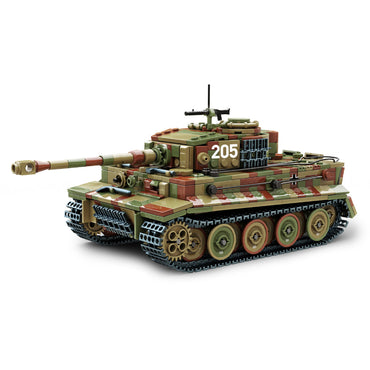 Build Army Tiger I Ausf.E Late Version 1:33 Brick Model 1157pcs B0181C