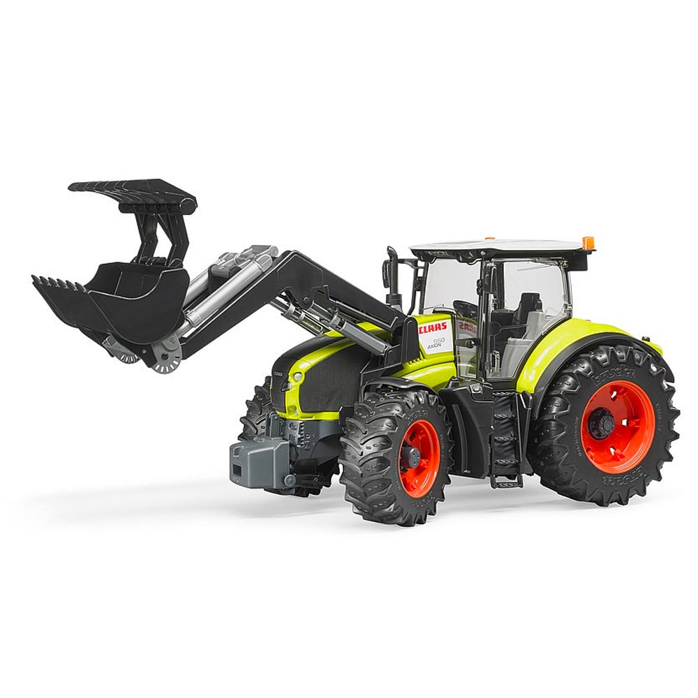 Bruder 3013 Claas Axion 950 W/Frontloader Tractor Plastic Farm Toy