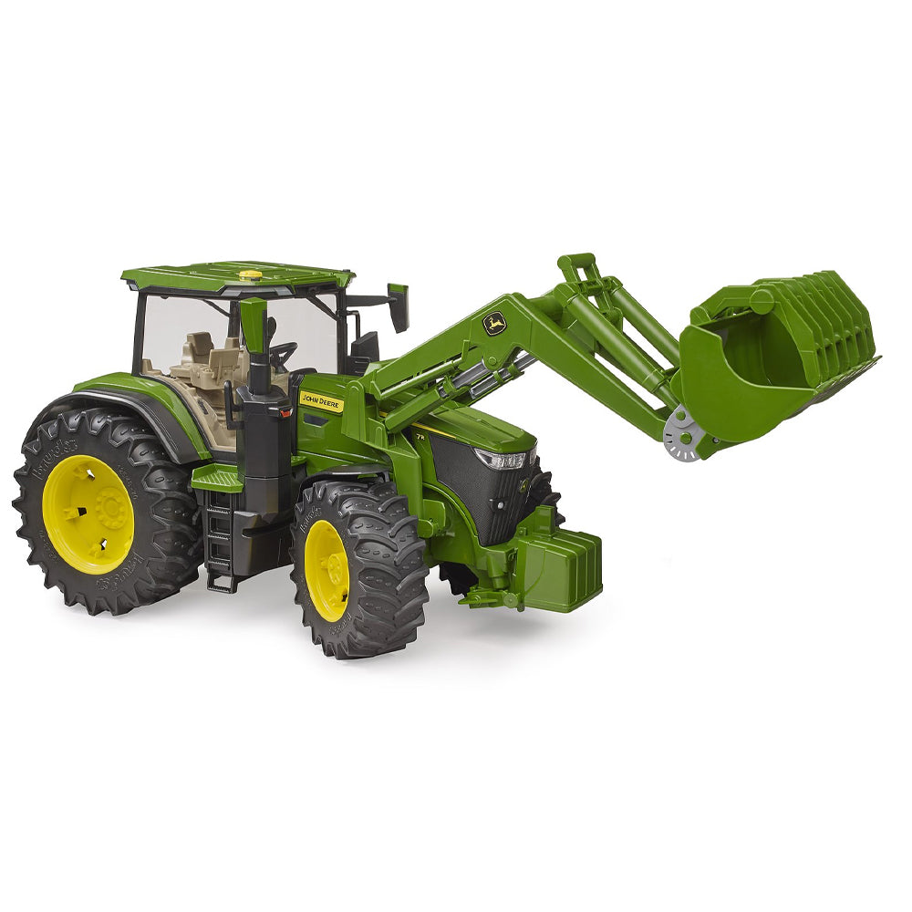 Bruder 03151 John Deere 7R 350 w/Frontloader 1:16 Toy Tractor
