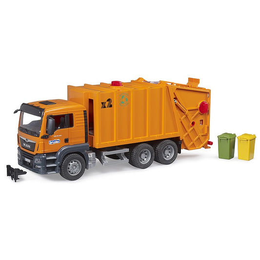 Bruder 03760 MAN TGS Garbage Truck 1:16 Rubbish Bin Lorry