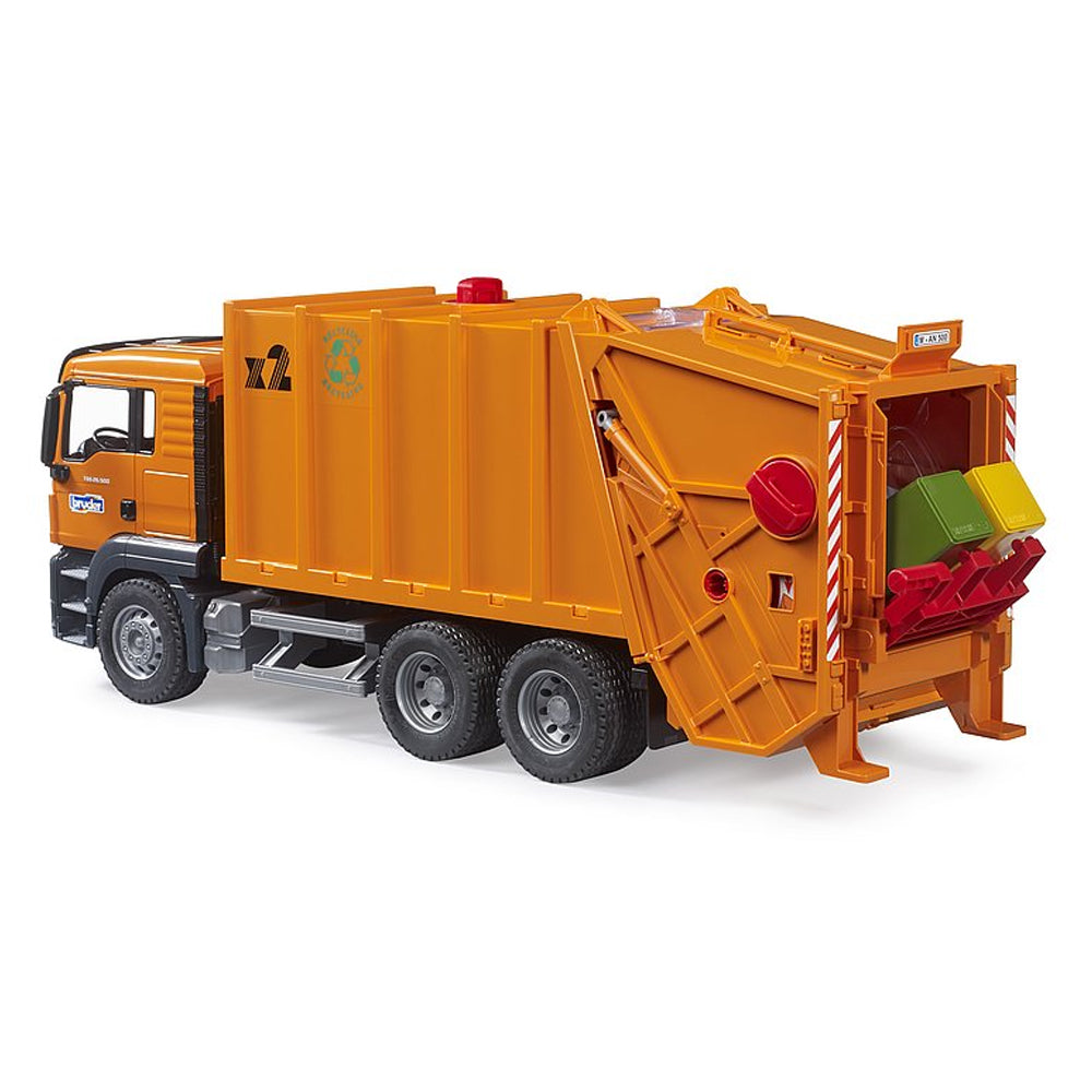 Bruder 03760 MAN TGS Garbage Truck 1:16 Rubbish Bin Lorry