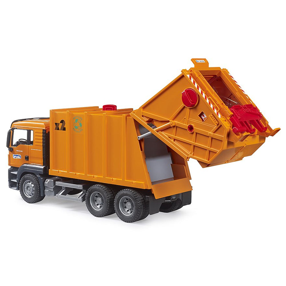 Bruder 03760 MAN TGS Garbage Truck 1:16 Rubbish Bin Lorry