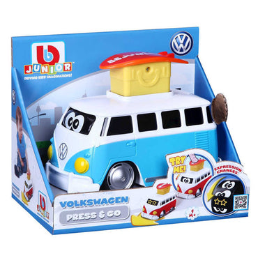 Bburago BB Junior VW Volkswagen Campervan Press & Go Toy B16-85110