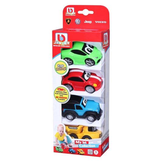 Bburago BB Junior My 1st Collection Set Of 4 Toy Cars Assortment B16-85125