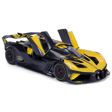 Bburago Bugatti Bolide Yellow 1:18 Diecast Model Car B18-11047Y