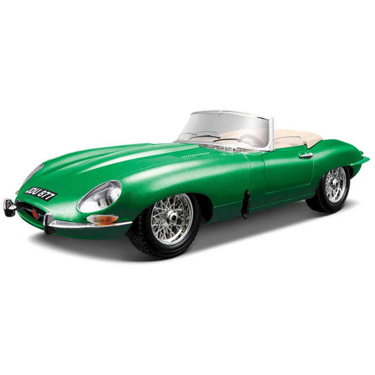 Bburago 1:18 Jaguar E Cabriolet (1961) Diecast Model Car 18-12046