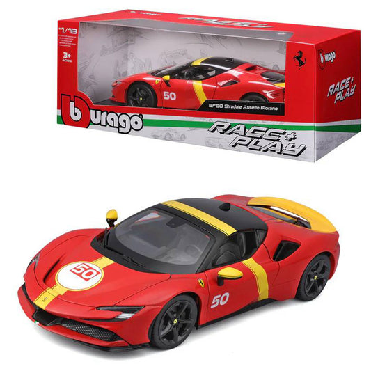 Bburago 1:18 Ferrari Race & Play Sf90 Stradale Assetto Fiorana