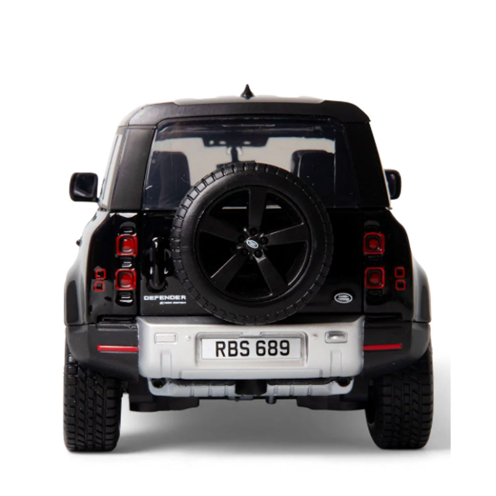 Bburago 2021 Land Rover Defender Black 1:24 Diecast Car B18-21101B
