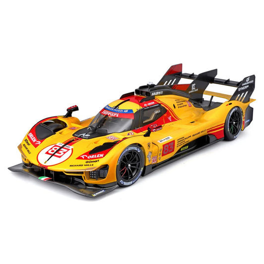 Bburago Ferrari Racing 499P LM Hypercar 2024 AF Corse #83 1:24 Car 26313