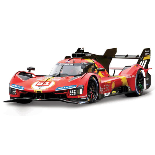 Bburago Ferrari Racing Kit 499P Le Mans Hypercar 1:24 Diecast Model B18-26583