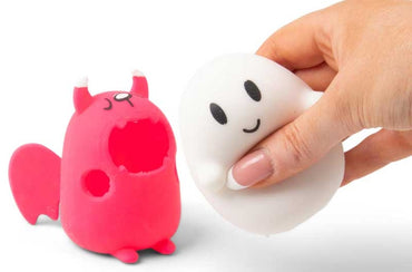 Scrunchems Switch N Squeeze Ghost Squishy Sensory Fidget Stress Toy