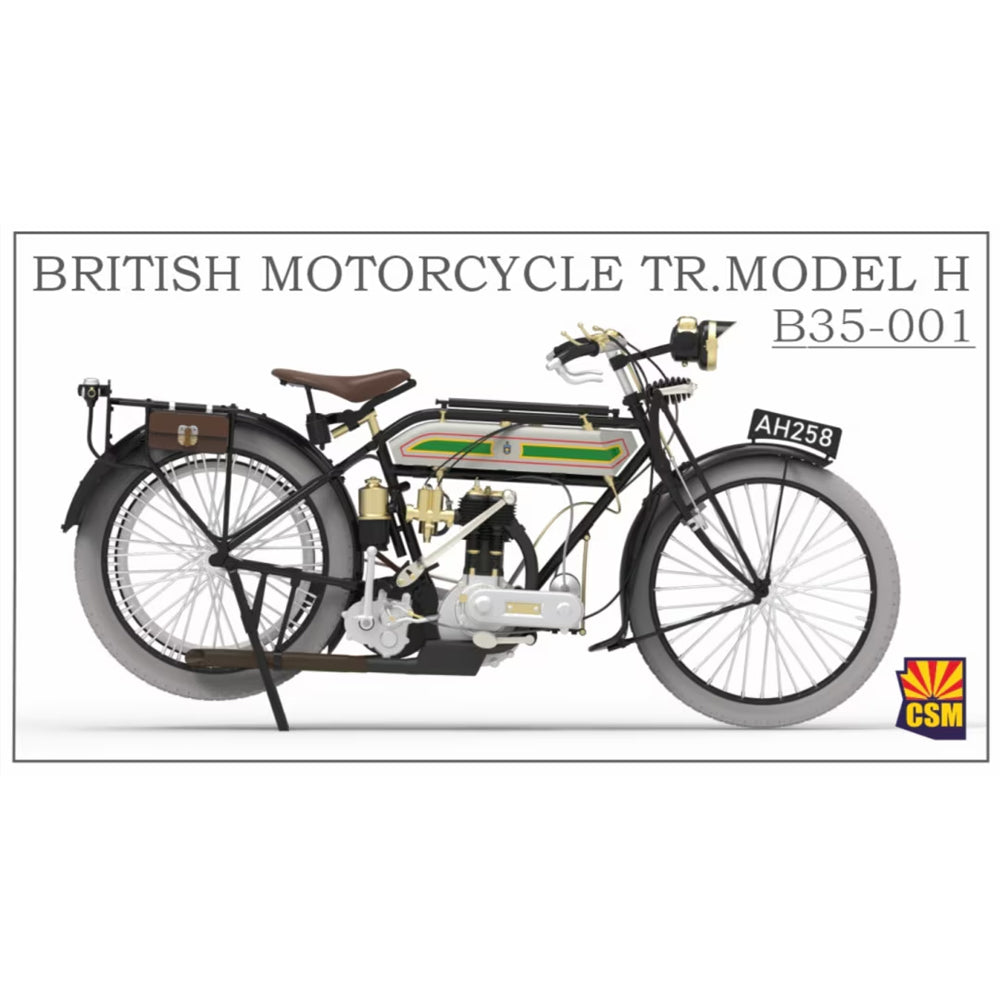 Copper State Models B35-001 British Motorcycle Triumph Model H 1:35 Model Kit