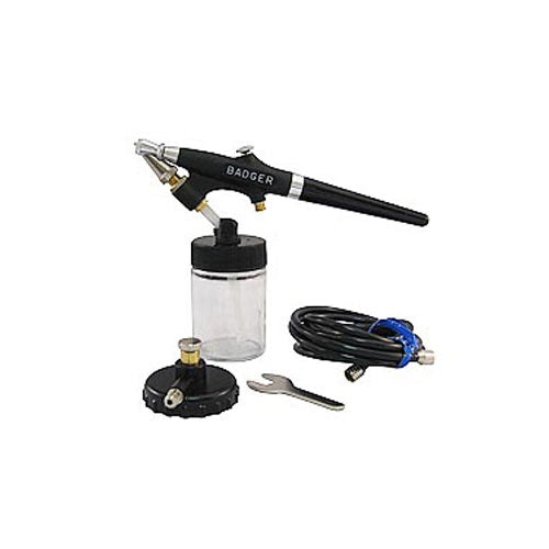 BADGER Airbrushes Siphon Feed 350 Air Brush Set, Medium Head, no Propel BA3509
