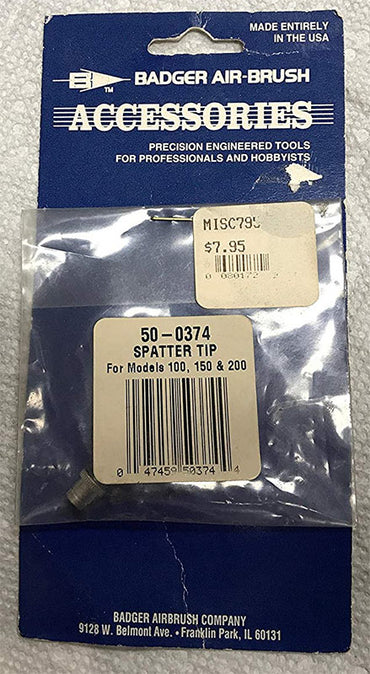 BADGER Airbrushes Spatter Tip BA-500374 50-0374