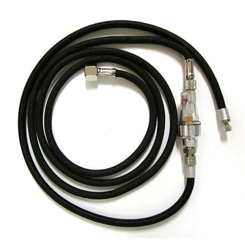 BADGER Airbrushes 10ft. braided hose 1/4" Fitting BA502025 50-2025