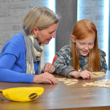 Bananagrams - Word Tile Game - Age 7+ - 1-8 Players - 15min