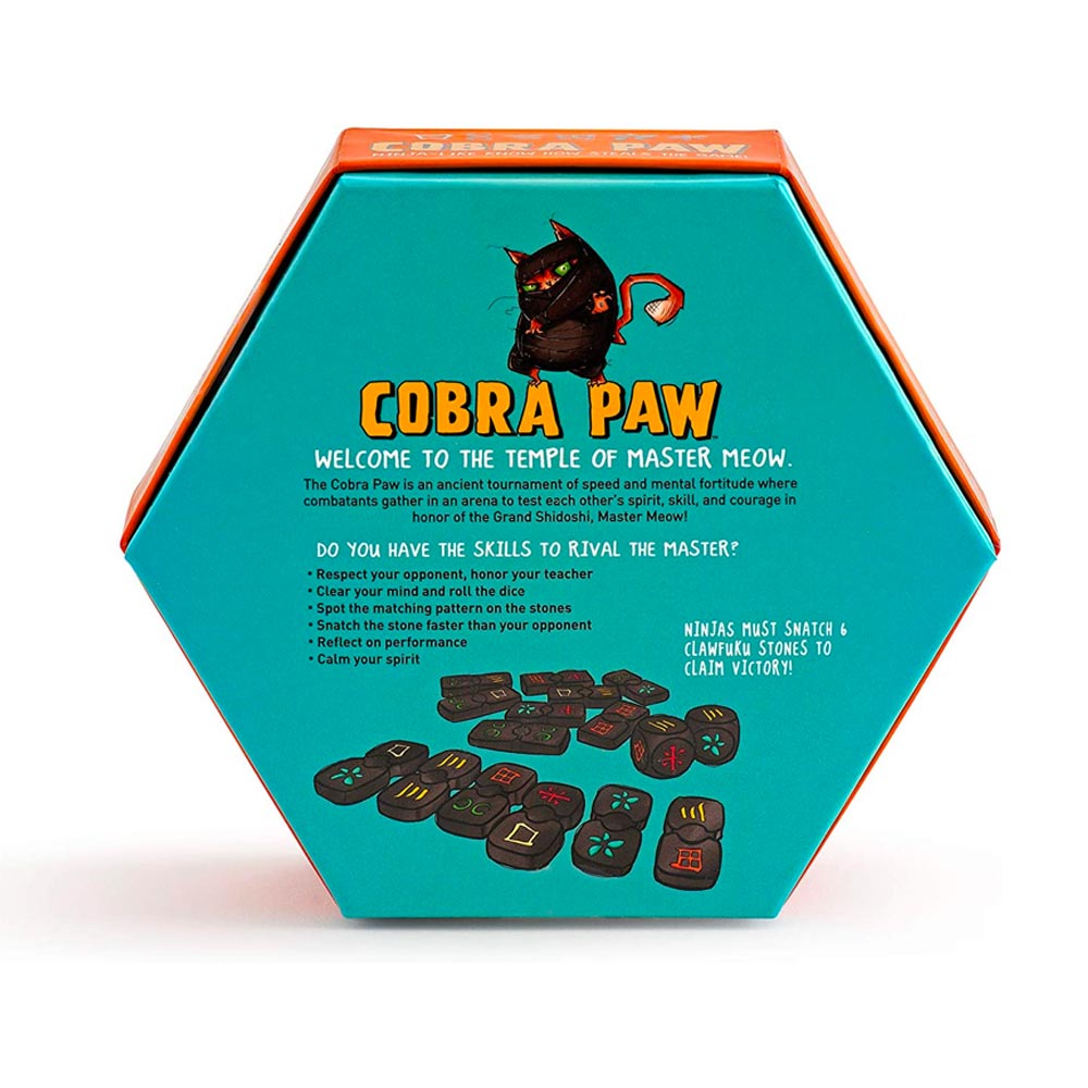 Cobra Paw - Tile Game - Age 5+ - 2-6 Players - 5-15min