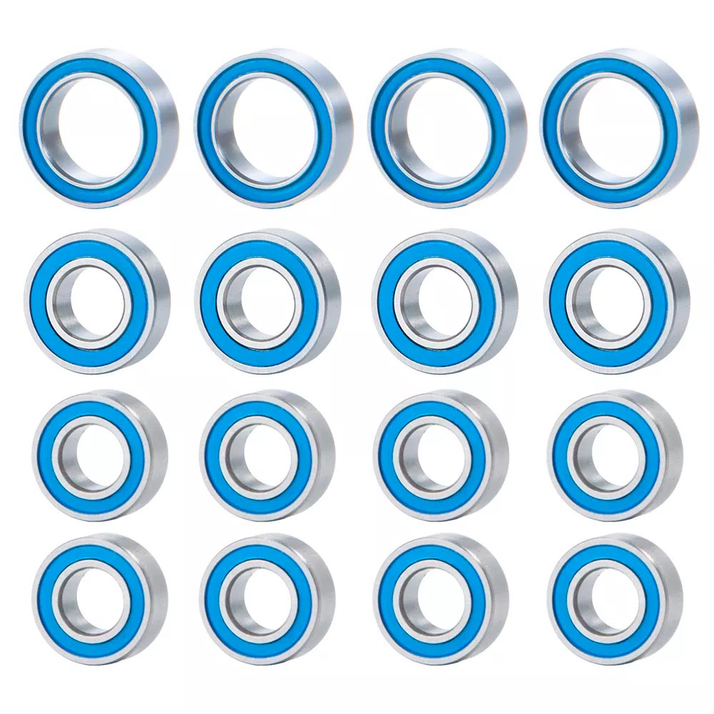 Tamiya TT02 Bearings Ballrace Upgrade for RC Car 16 Bearings