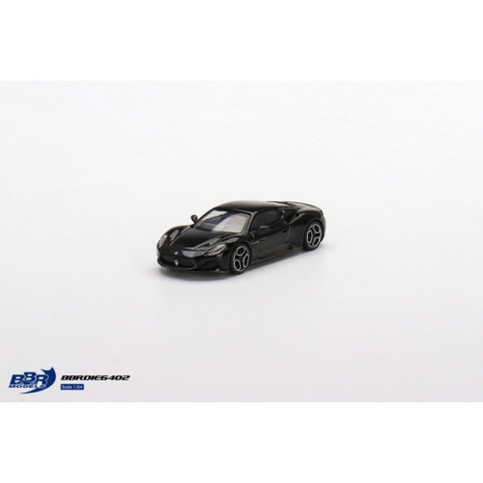 BBR 6402 Maserati MC20 Nero Enigma 1:64 Diecast Model Car