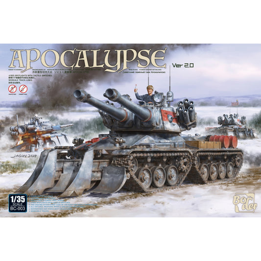 Border Models BC-003 Apocalypse Tank Ver 2.0 1:35 Model Kit