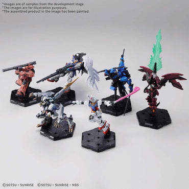 Gundam Assemble Starter Set 01 - Miniature Tabletop Battle Game - Bandai