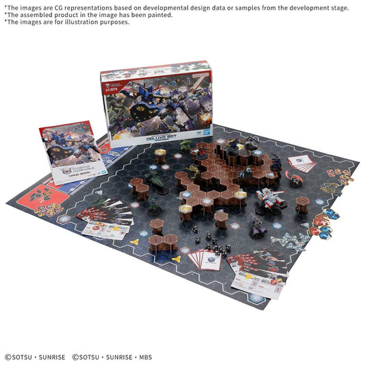 Gundam Assemble Deluxe Set 01 - Miniature Tabletop Battle Game - Bandai