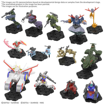 Gundam Assemble Deluxe Set 01 - Miniature Tabletop Battle Game - Bandai