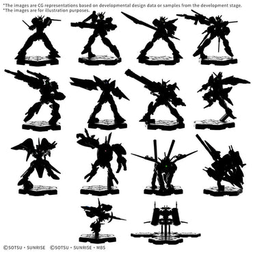 Gundam Assemble Deluxe Set 02 - Miniature Tabletop Battle Game - Bandai