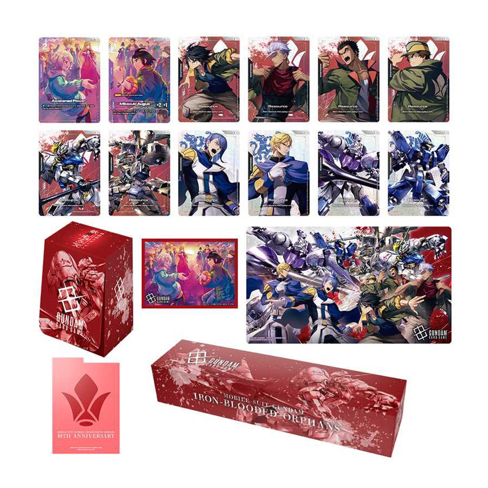 Gundam Card Game: Premium Accessory Set - Mobile Suit Gundam IRON- (PB02)