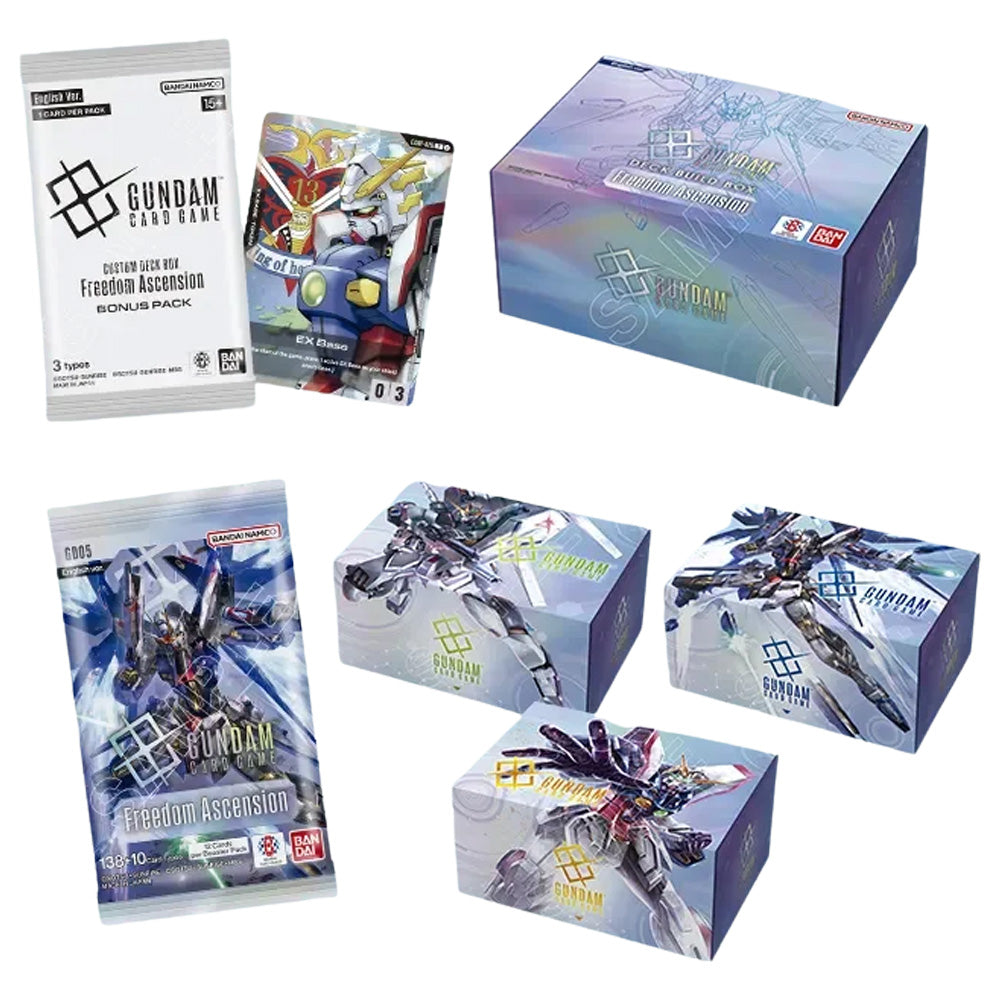 Gundam Card Game: Freedom Ascension Deck Build Box SC01