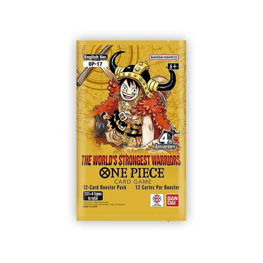 One Piece TCG: The World's Strongest Warriors OP-17 Booster Pack