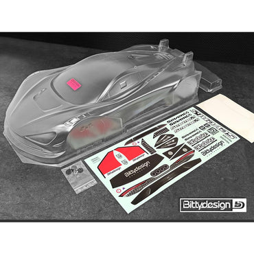 Seven65 Arrma Infraction/Limitless RC Car Clear 1:7 Body Shell by Bittydesign